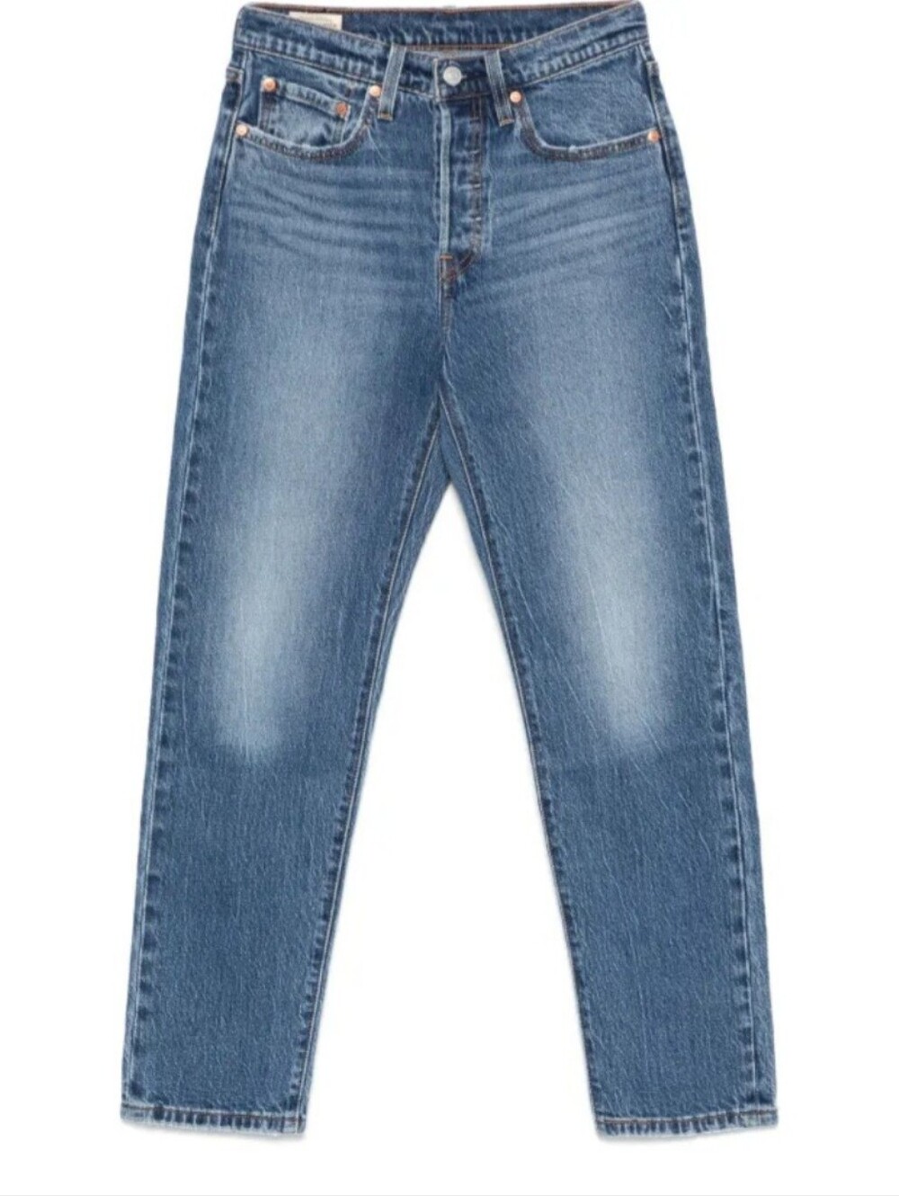 Levi's 501 Relaxed Fit Blue Washed Jeans